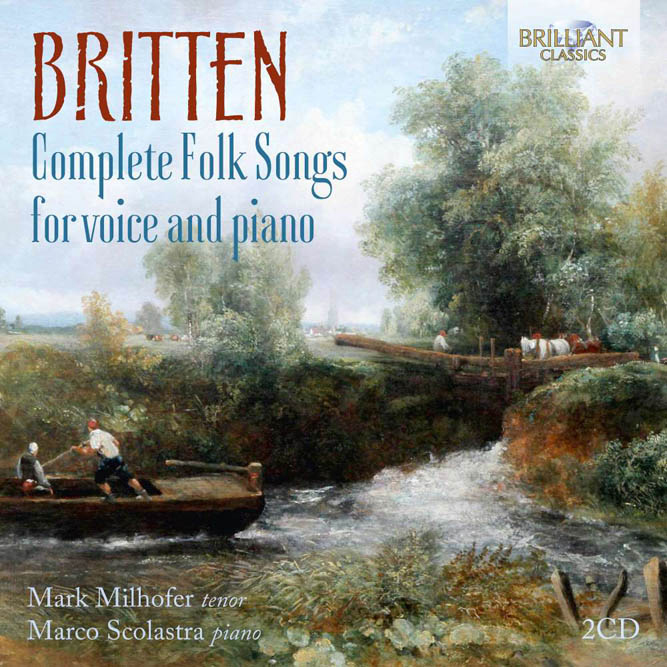 Britten - Complete Folk Songs for voice and piano