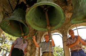 Campanari Sardi - Raduno dei Campanari sardi a barrali del 6 ottobre 2018