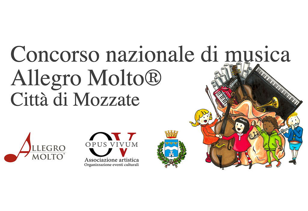 Concorso Nazionale di Musica Allegro Molto® Città di Mozzate - Prima edizione