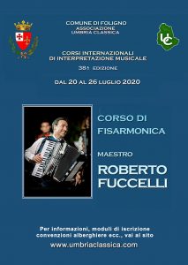 Corsi Internazionali di Interpretazione Musicale - Masterclass di fisarmonica con Roberto Fuccelli