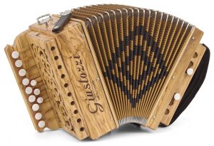 Giustozzi - Organetto Lusso 30A ulivo