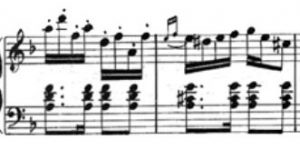 I cinque del bandoneon - esempio Armenonville 1