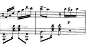 I cinque del bandoneon - esempio Armenonville 3