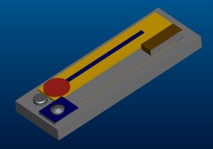Immagine di una voce di fisarmonica (ancia con contrappeso)