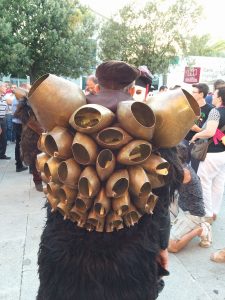 Mamuthone - dettaglio campanacci