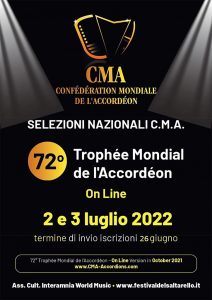 Regolamento Selezioni Nazionali CMA 2022