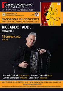 Riccardo Taddei Quartet - Teatro Arcobaleno Roma