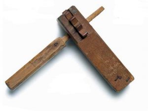 Sas matracas - Rana de Taula dei primi decenni del 900