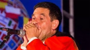 Sonetu a buca - Michelino Carta durante un'esibizione a Nulvi (SS)